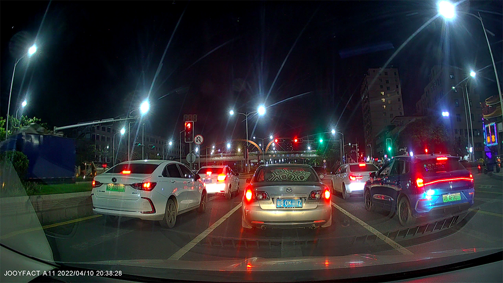 JOOYFACT A11 DASH CAM Front Recording 2K Night