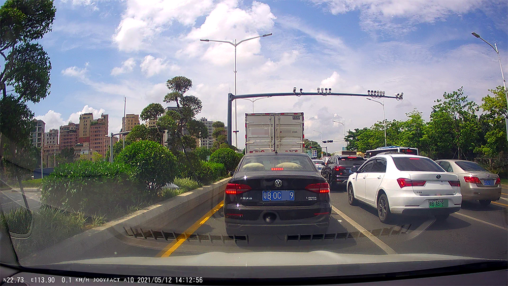 JOOYFACT A10 4K Dash Cam Day Recording