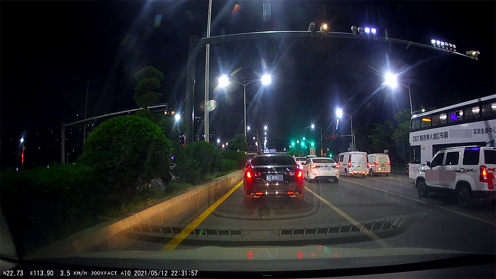 JOOYFACT A10 4K Dash Cam Night Recording