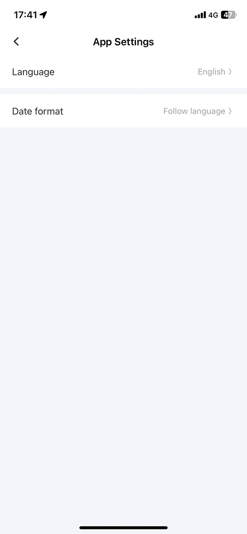 RoadCAMaster APP Settings
