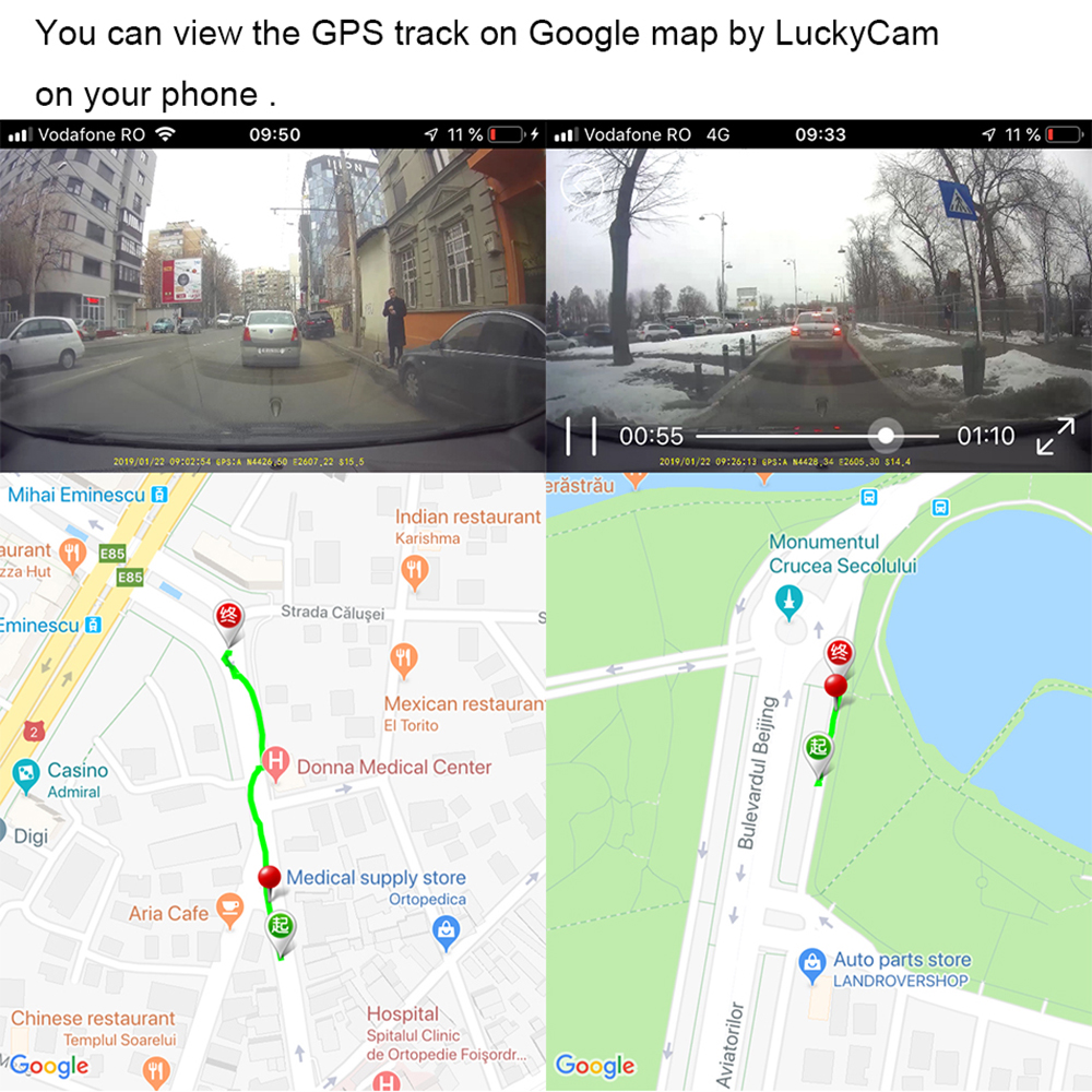 JOOYFACT A7H GPS LuckyCam