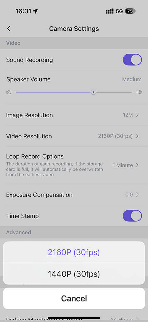 Video Resolution