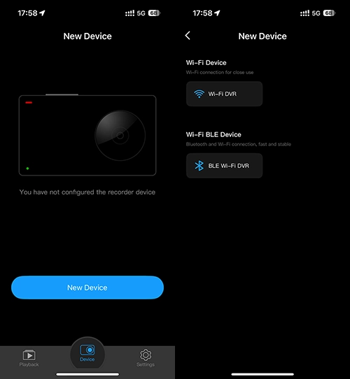 Lercenker Connect with the dash cam